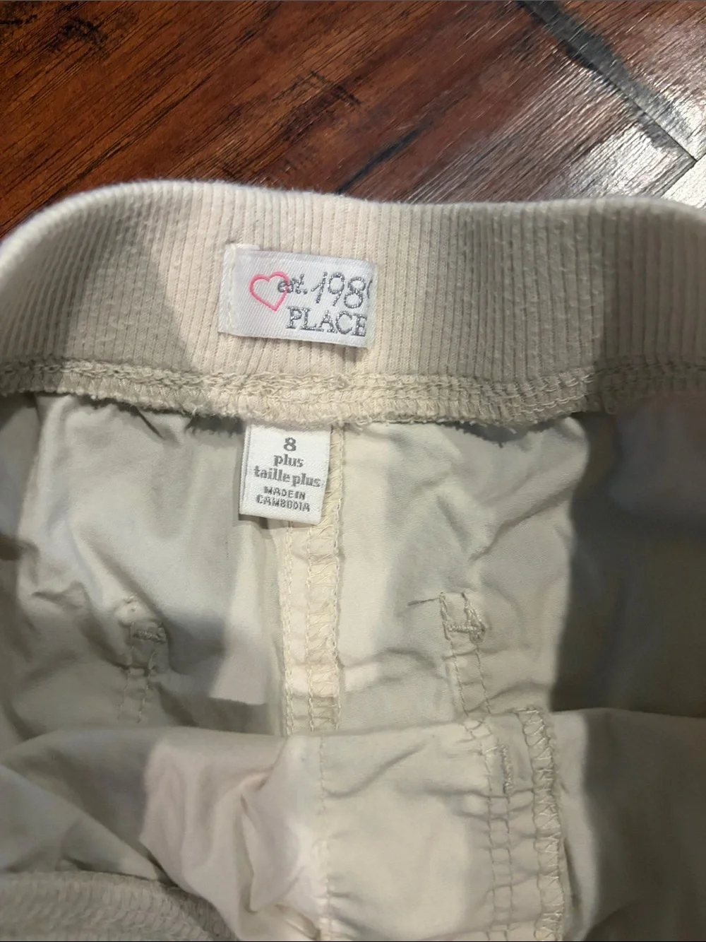 The Children's Place Cream White Girls' Shorts